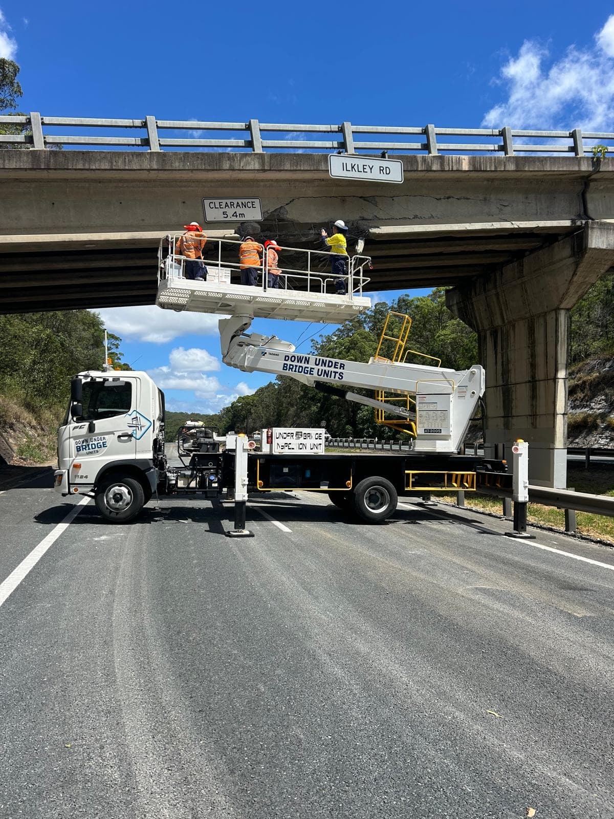 Underpasses & overpasses structure access example