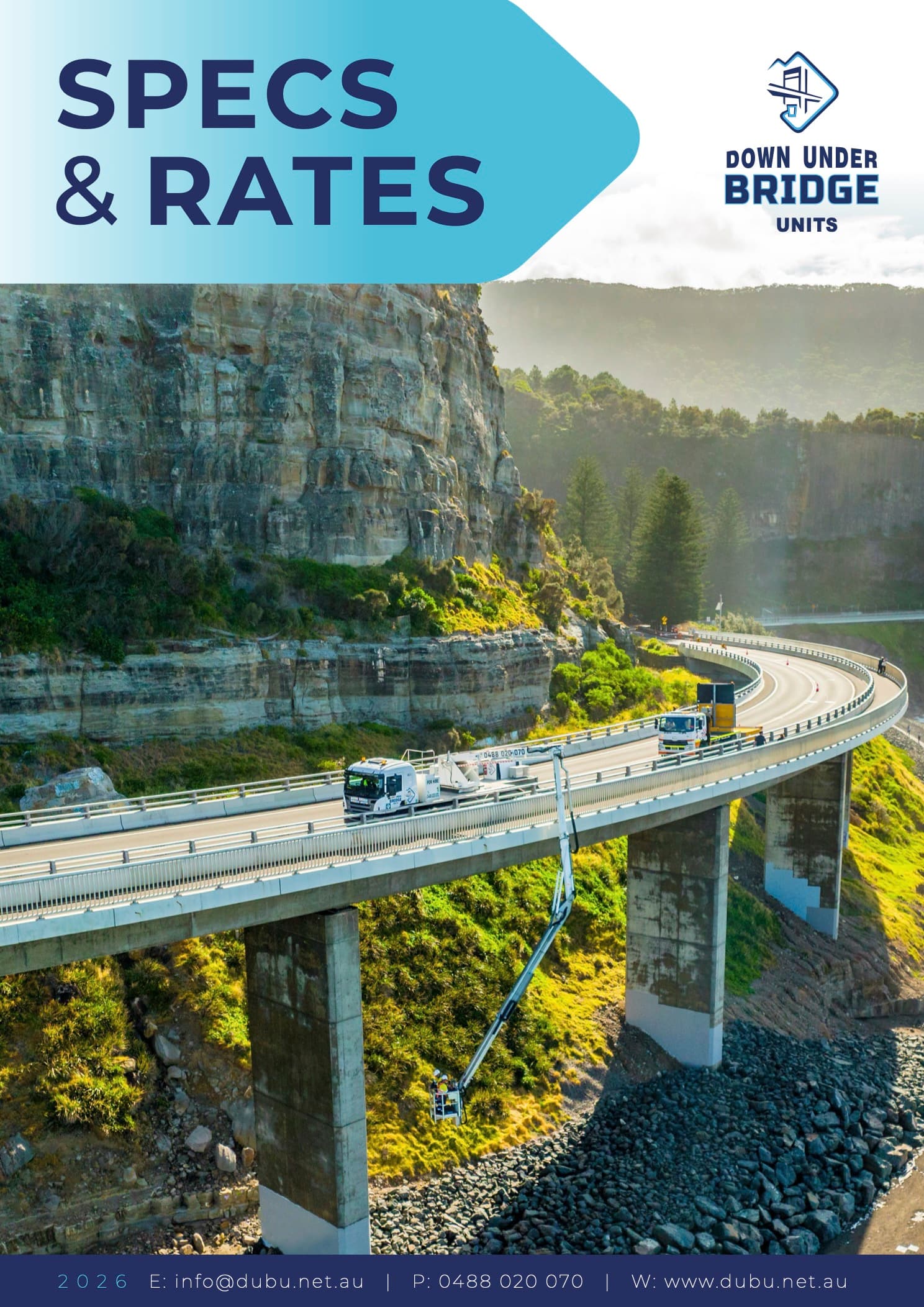 Rates and specifications booklet